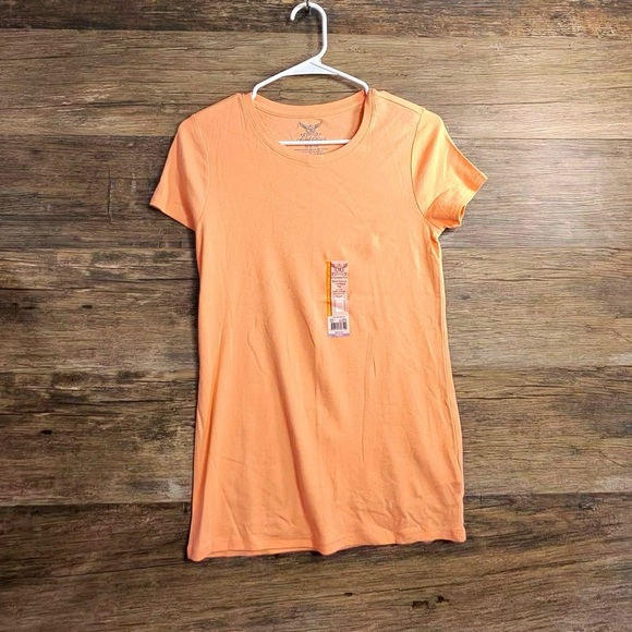 Faded Glory Tops - Faded Glory Orange Short Sleeve Tee